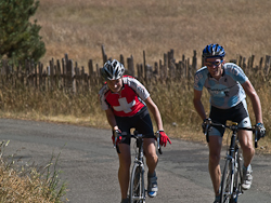 Couples Cycling
